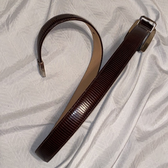 Brighton vintage leather belt size 33.5” - Picture 5 of 17